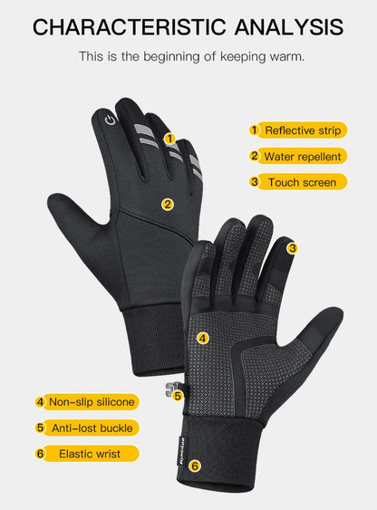 Varme Handsker med Touchskærm