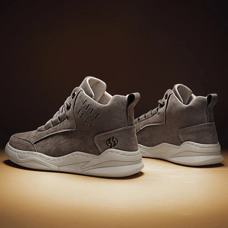 Herre Varme Vinter Ruskind Sneakers