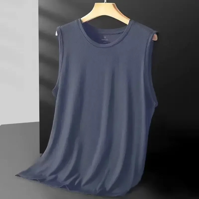 Herre Letvægts Sommertanktop i Issilke