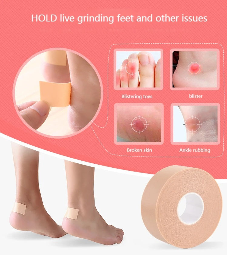 Silikone Hælbeskyttelsestape mod Vabler