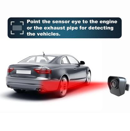 Trådløs Indkørselsalarm med Bevægelsessensor