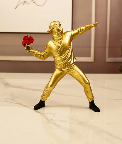 Blomsterkaster Kunststatue til Hjemmet