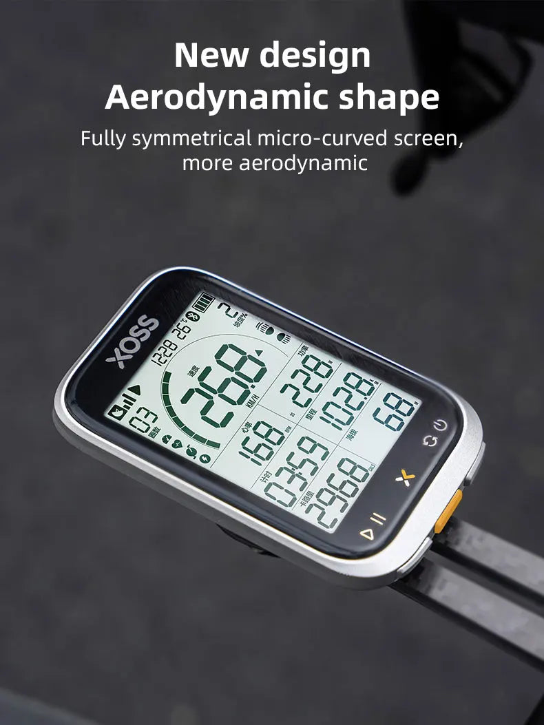 GPS Cykelcomputer med Hastighedsmåler