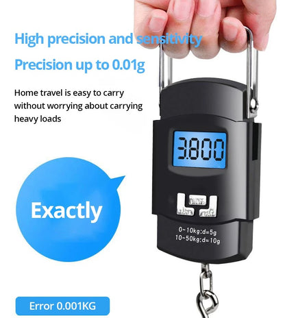 Håndholdt Digital Bagagevægt 50 kg med LCD