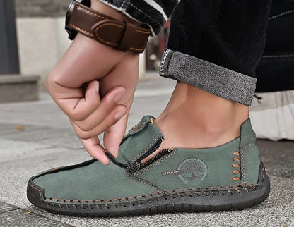 Håndlavede Læder Slip-on Loafers til Mænd