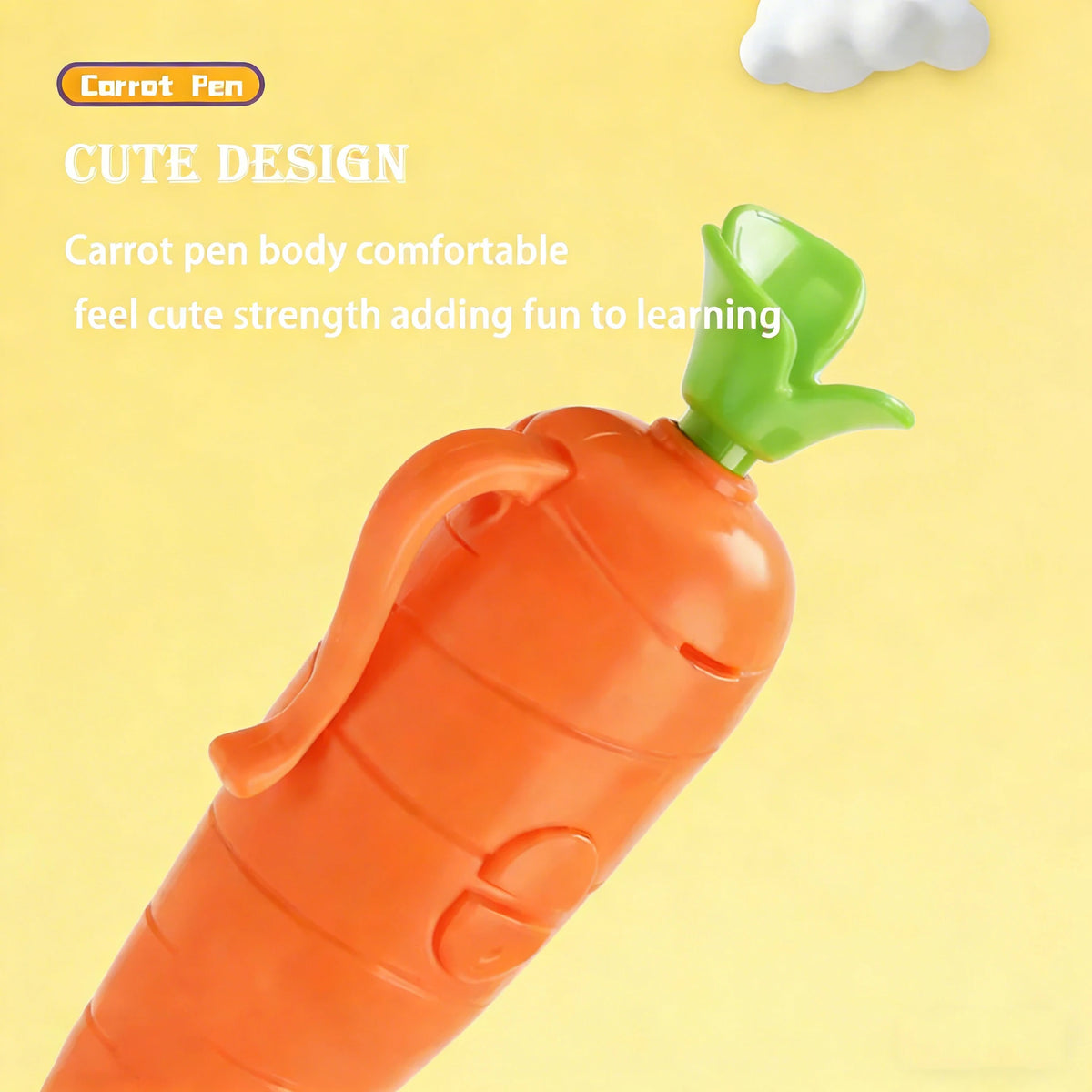 Judy Carrot 2-i-1 Stemmeoptagerpen 60 Sek. Minioptager