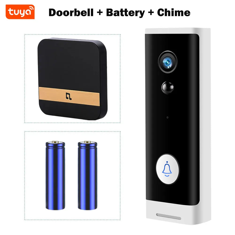 WiFi Dørklokke 1080P Smart Sikkerhedskamera