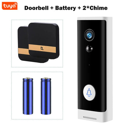 WiFi Dørklokke 1080P Smart Sikkerhedskamera