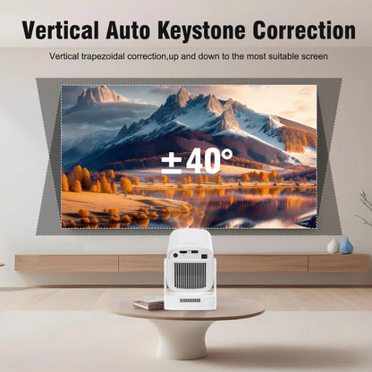 Magcubic HY310 Android 4K Projektor med Autofokus & Stemmekontrol