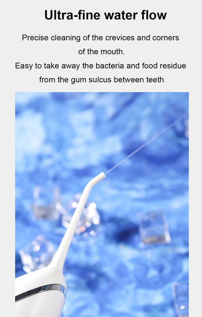 Genopladelig Bærbar Elektrisk Vandtandtråd