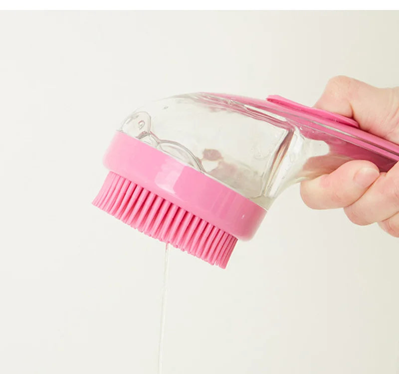 Blød Silikone Badebørste til Kæledyr