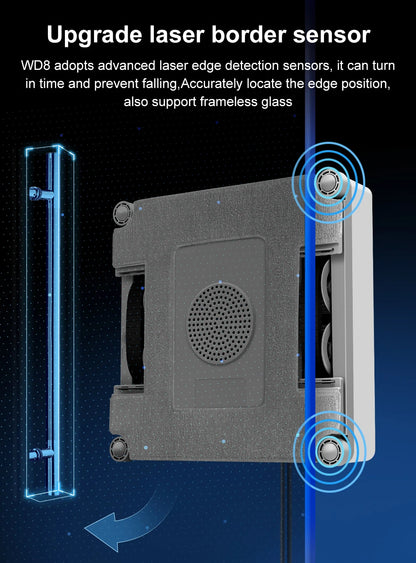 ABIR WD9 Robotvinduesrenser med Vandforstøver