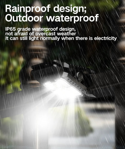 Udendørs Solcelledrevet Klemme LED-bevægelseslys