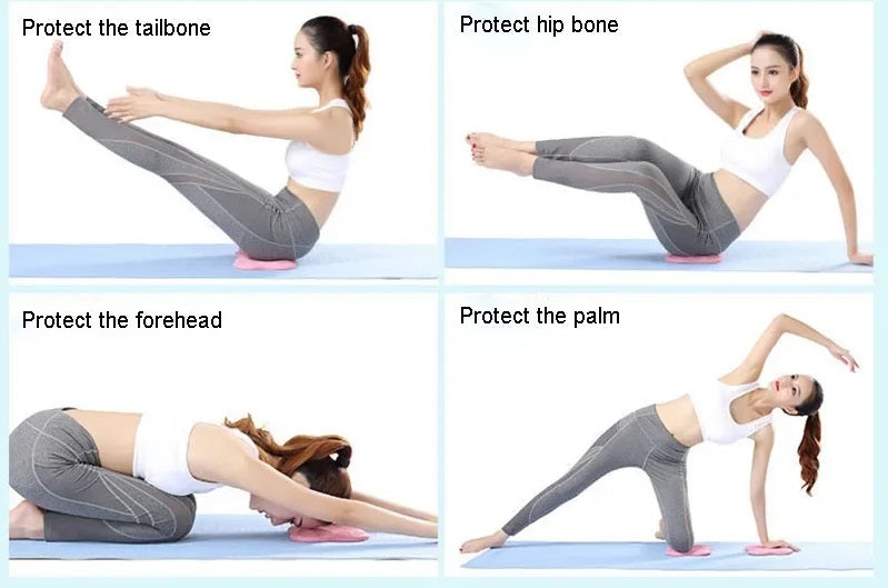 Tyk Yogaknæmåtte til Knæ og Albue