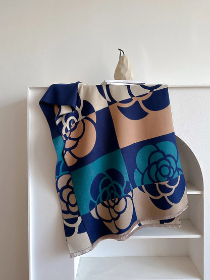 Tyk Varm Vintertørklæde til Kvinder