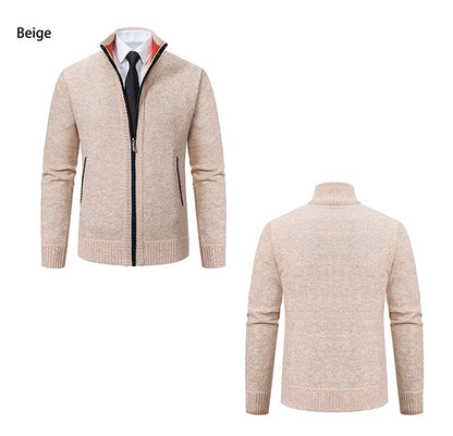 Herre Casual Varm Lynlåsjakke