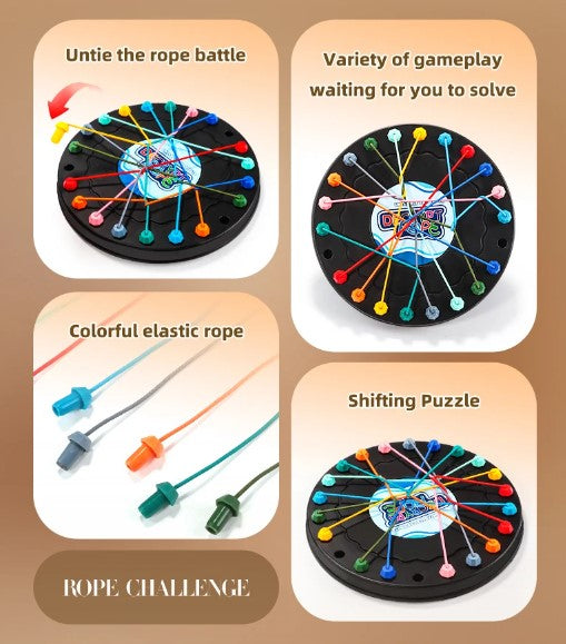 Sjovt Rebknude Puslespil til Børn