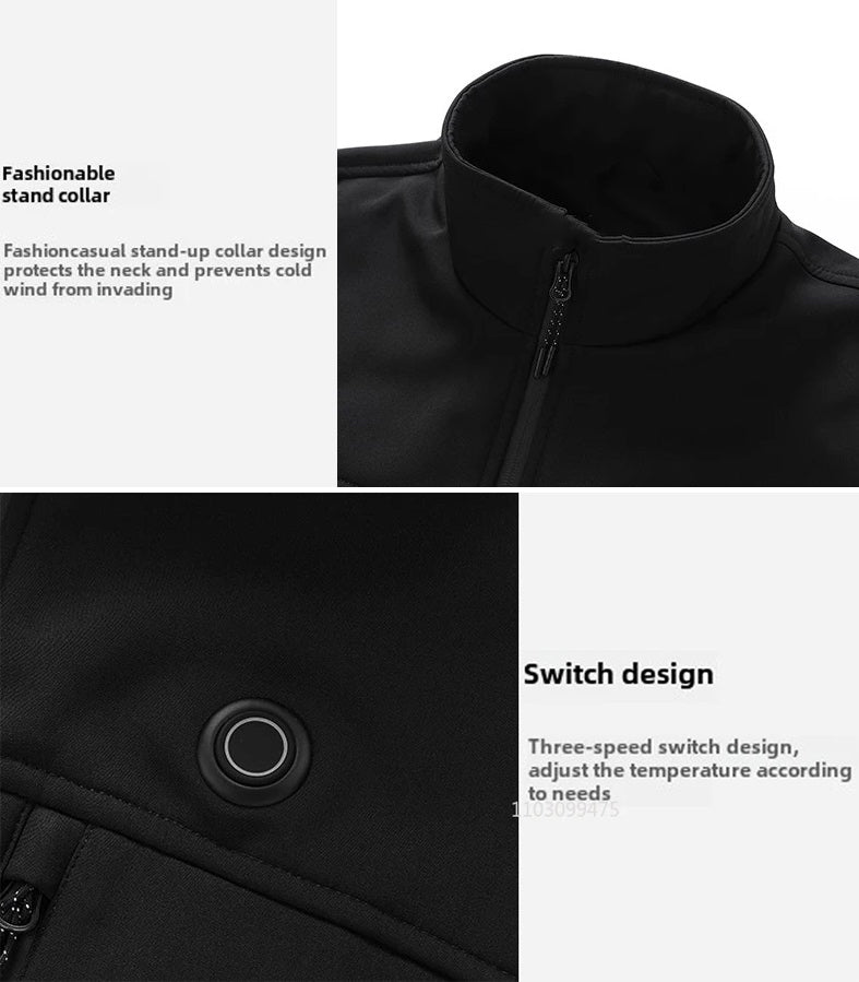 Elektrisk Opvarmet Vest til Mænd og Kvinder