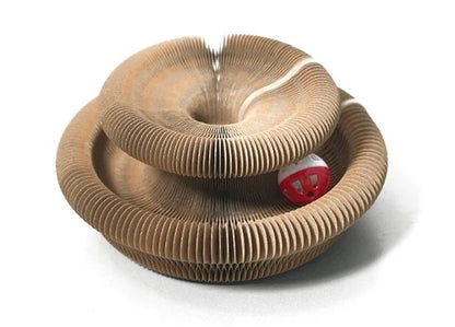 Kradsebræt til Katteklo med Bold