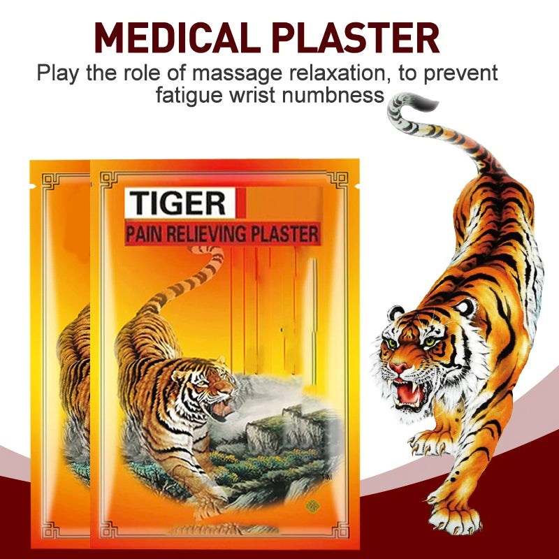 Smertelindrende Tiger Medicinsk Plaster