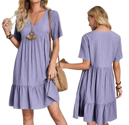 Dame Casual Sommer Minikjole