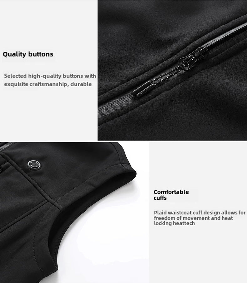 Elektrisk Opvarmet Vest til Mænd og Kvinder