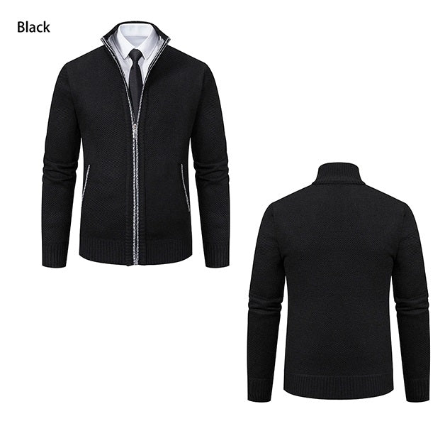 Herre Casual Varm Lynlåsjakke