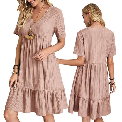 Dame Casual Sommer Minikjole