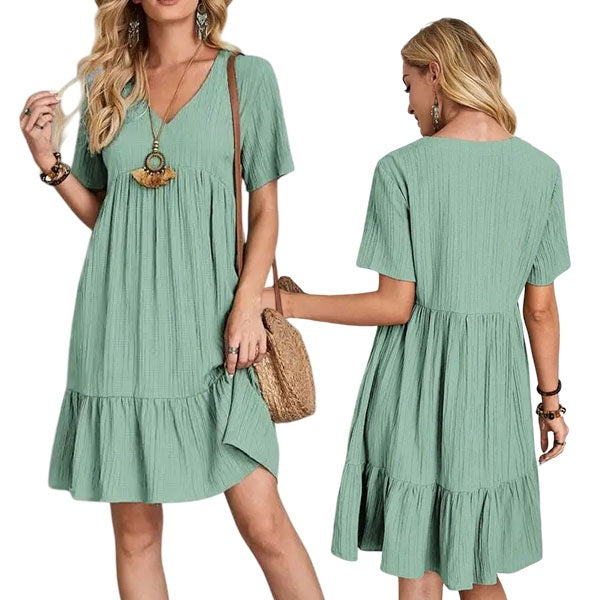 Dame Casual Sommer Minikjole