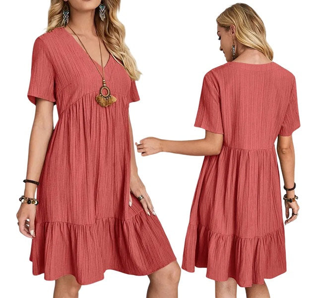 Dame Casual Sommer Minikjole