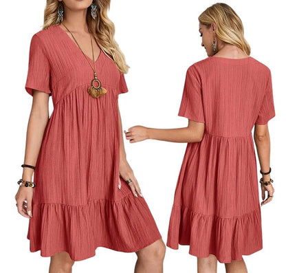 Dame Casual Sommer Minikjole