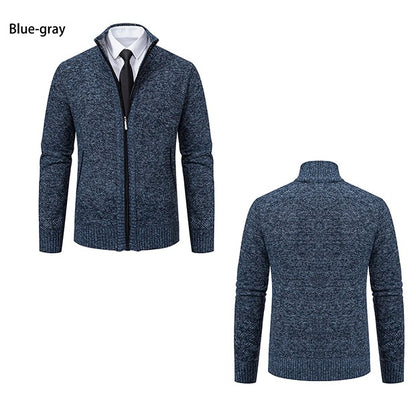 Herre Casual Varm Lynlåsjakke