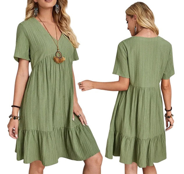 Dame Casual Sommer Minikjole