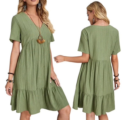 Dame Casual Sommer Minikjole