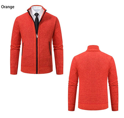 Herre Casual Varm Lynlåsjakke