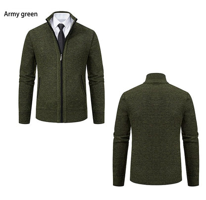 Herre Casual Varm Lynlåsjakke