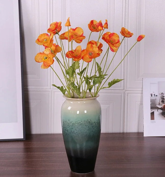 Kunstige Valmueblomster til Boligindretning