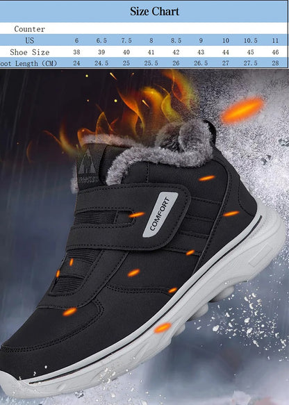 Herre Lette Varme Vintersneakers