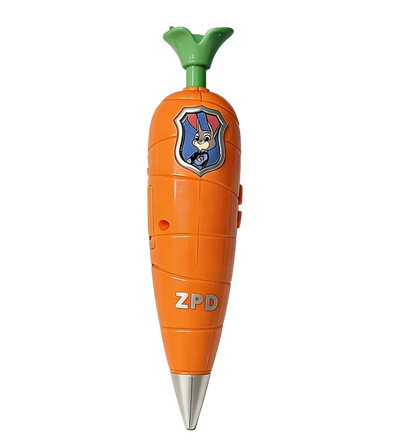 Judy Carrot 2-i-1 Stemmeoptagerpen 60 Sek. Minioptager