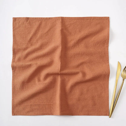 24 stk. Bomuldsservietter – 40x40 cm Vaskbare Genanvendelige