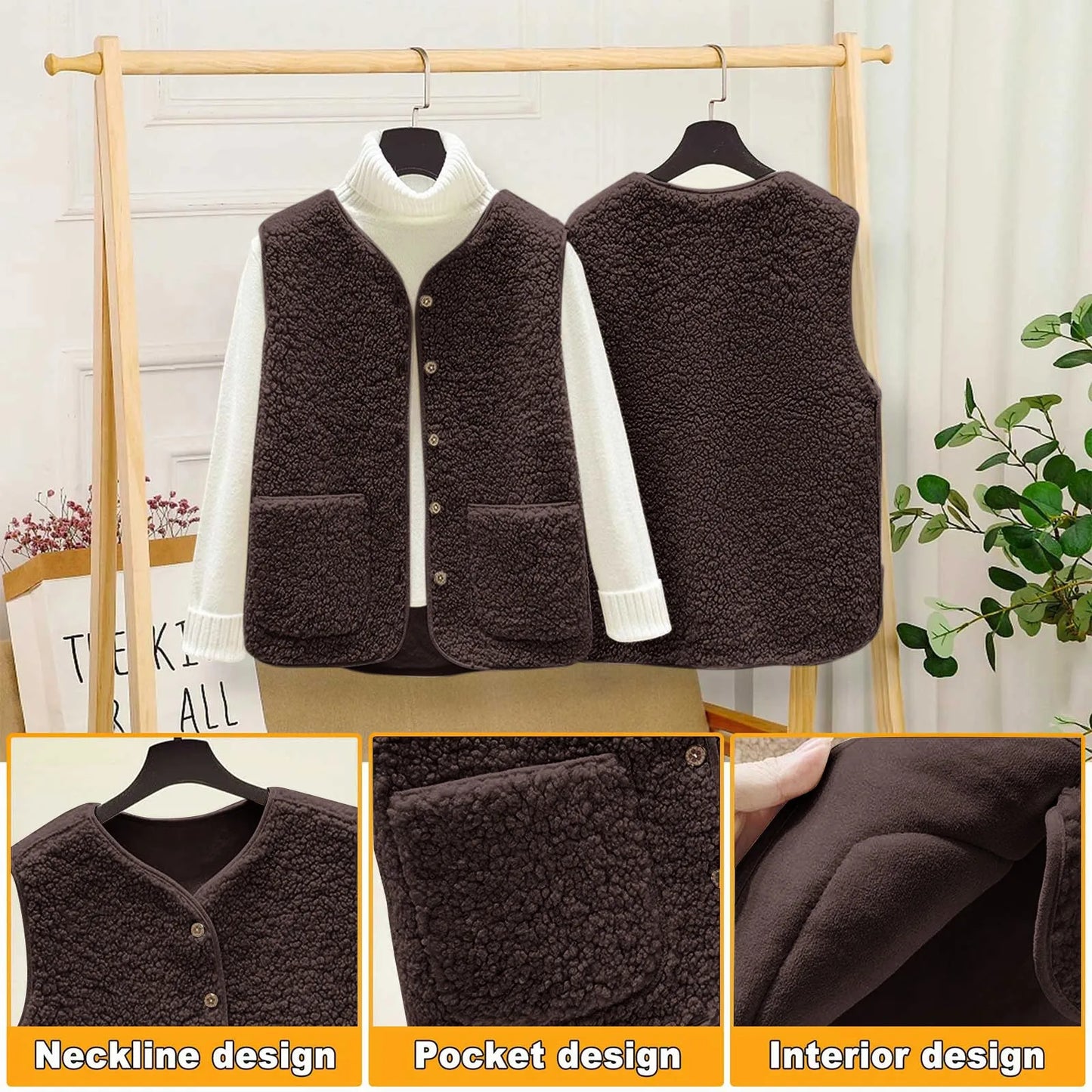 Fleecevest til Kvinder