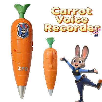 Judy Carrot 2-i-1 Stemmeoptagerpen 60 Sek. Minioptager
