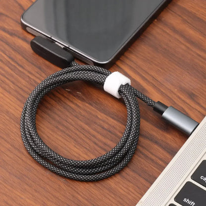 100W USB-C-Kabel med 90° Vinkel til Hurtig Opladning