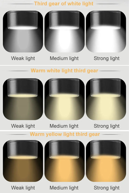Bøjelig Nakkelys til Boglæsning