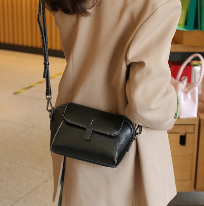 Lille Crossbodytaske i Ægte Læder til Kvinder