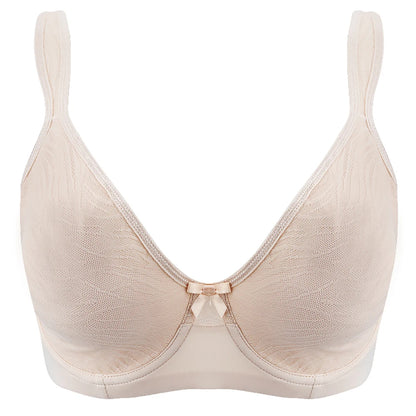 Plus Size Uforet Blonde BH med Støtte